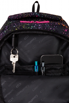Rucsac CoolPack Pick, 2 compartimente, compartiment pentru laptop, Galactica
